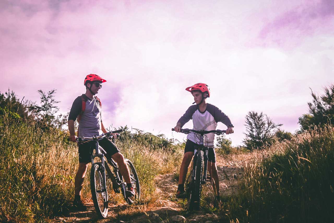 shift gear on mountain bike