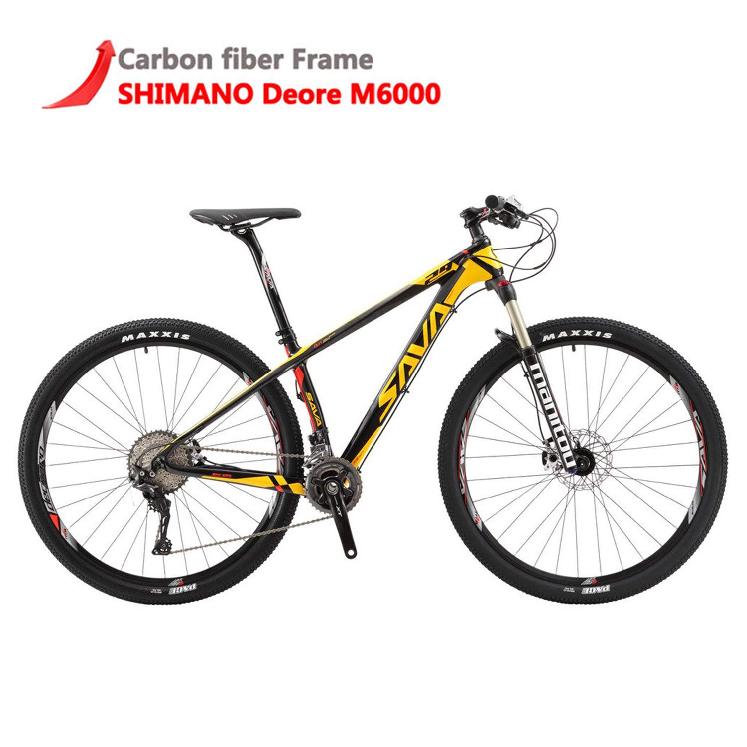 SAVADECK DECK300 Carbon Fiber Mountain Bike